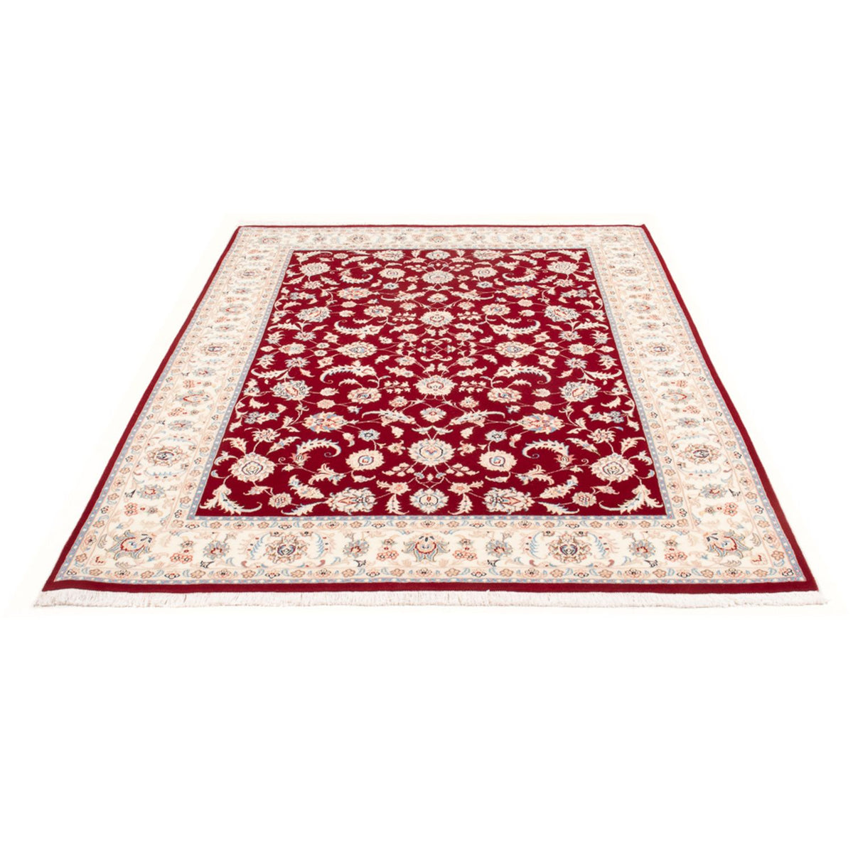 Perserteppich - Täbriz - Royal - 206 x 148 cm - rot