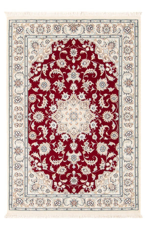 Perserteppich - Nain - Premium - 116 x 80 cm - rot