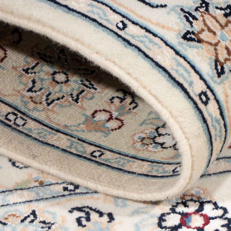 Perserteppich - Nain - Premium - 117 x 78 cm - dunkelblau