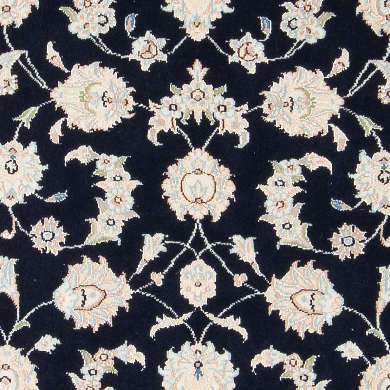 Perserteppich - Nain - Premium - 138 x 75 cm - dunkelblau