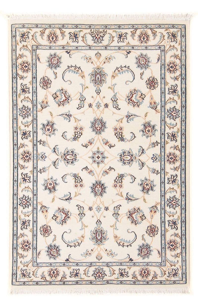 Dywan perski - Nain - Premium - 120 x 81 cm - kremowy