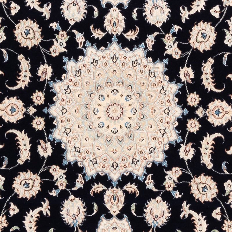 Dywan perski - Nain - Premium - 175 x 117 cm - ciemnoniebieski