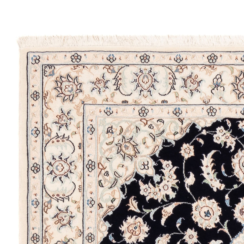 Dywan perski - Nain - Premium - 175 x 117 cm - ciemnoniebieski