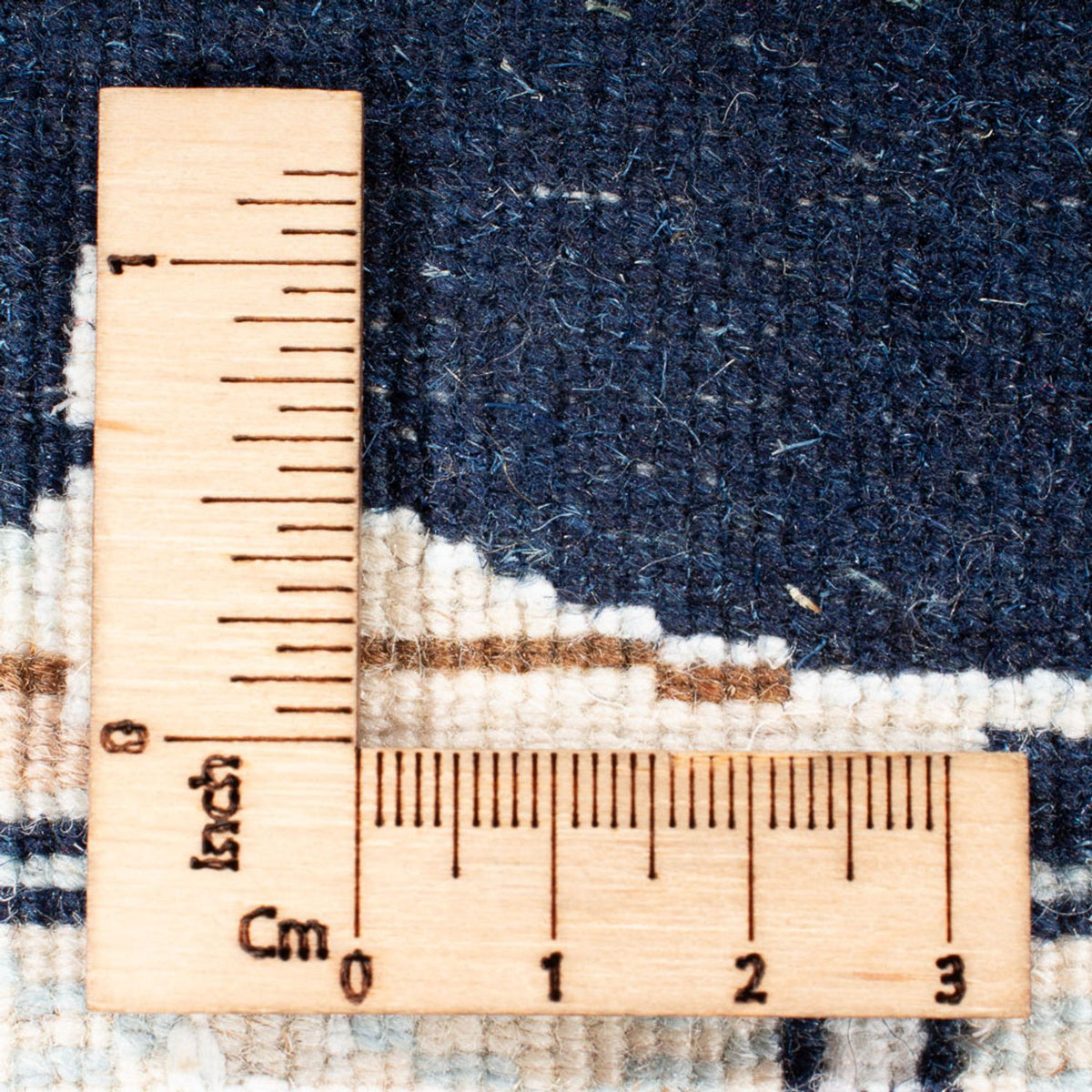 Perserteppich - Nain - Premium - 124 x 82 cm - dunkelblau