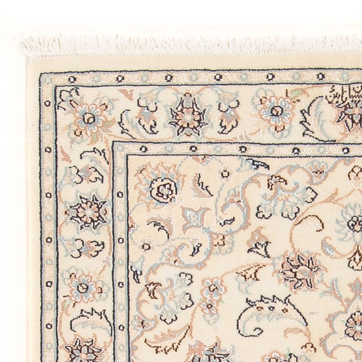 Dywan perski - Nain - Premium - 118 x 81 cm - kremowy