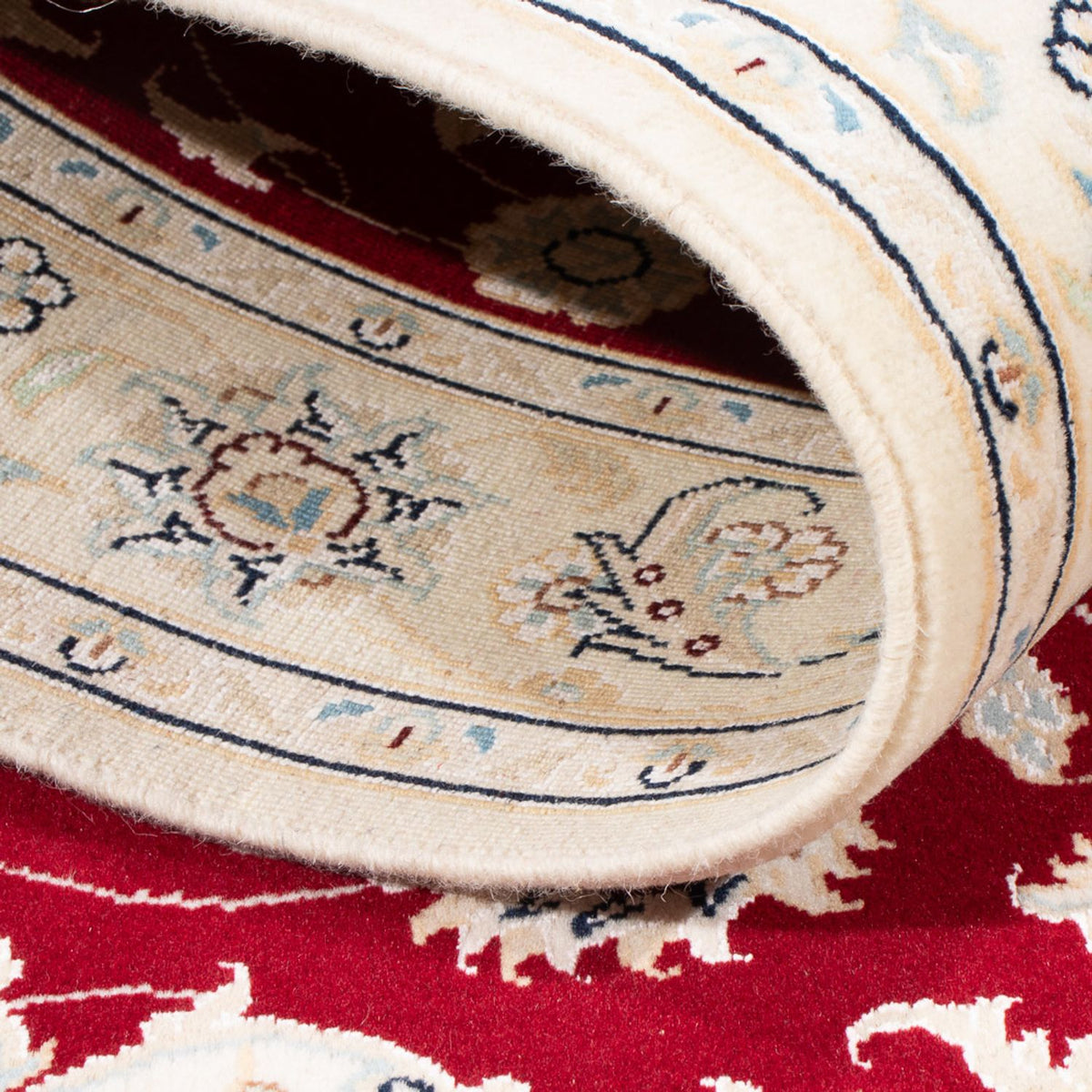 Perserteppich - Nain - Royal - 156 x 107 cm - rot