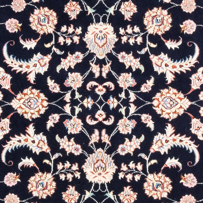 Dywan perski - Tabriz - 200 x 148 cm - ciemnoniebieski