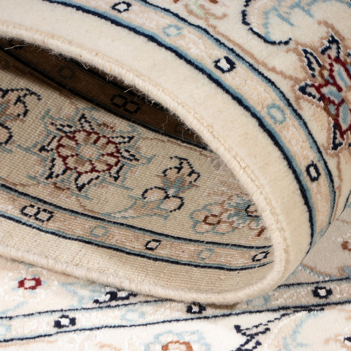 Perserteppich - Nain - Premium - 119 x 79 cm - creme