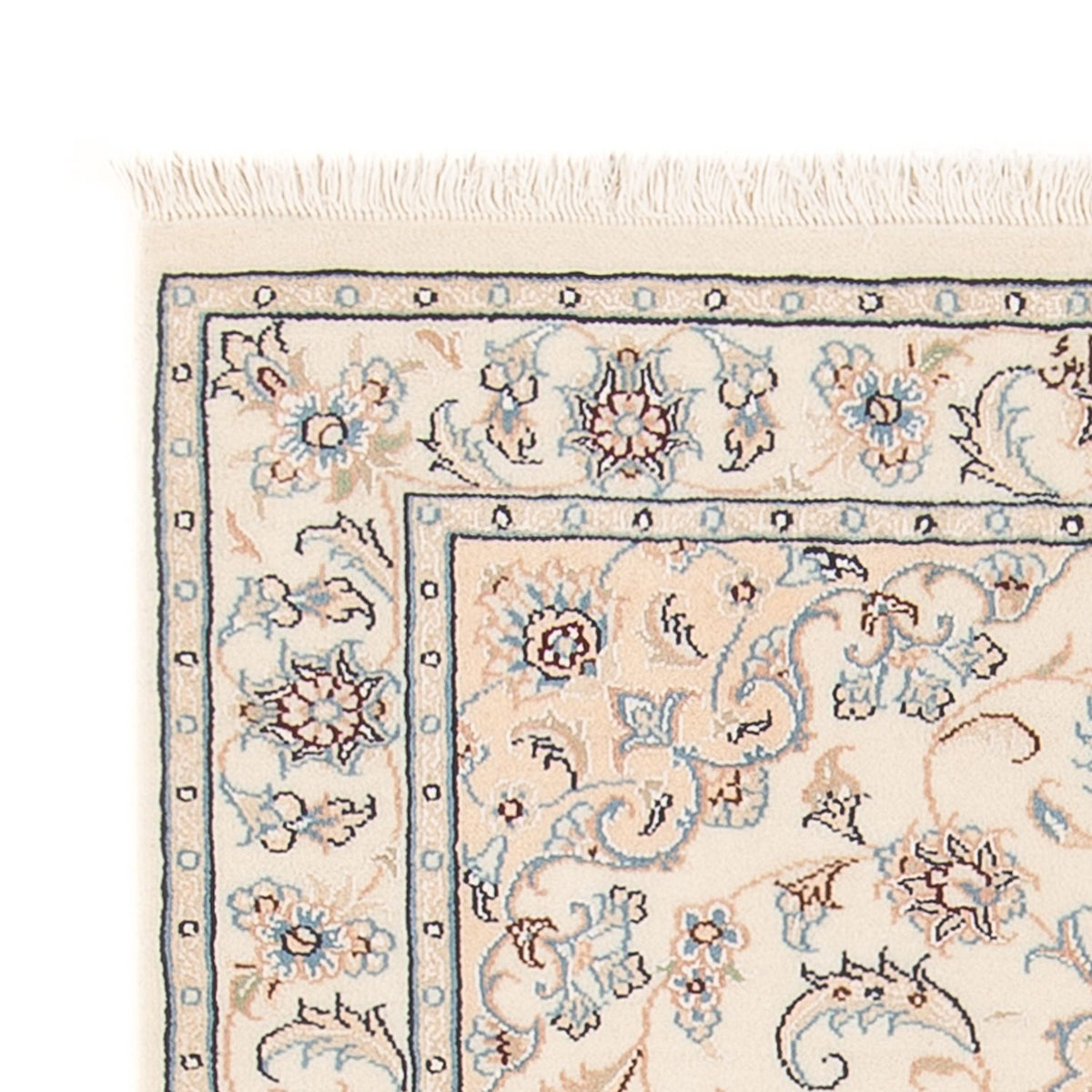 Perserteppich - Nain - Premium - 117 x 80 cm - creme