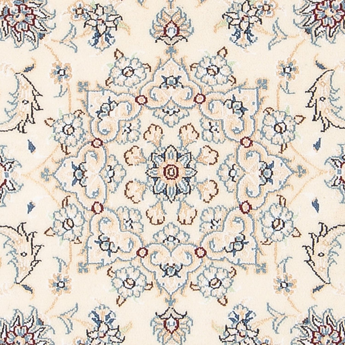 Dywan perski - Nain - Premium - 118 x 80 cm - kremowy