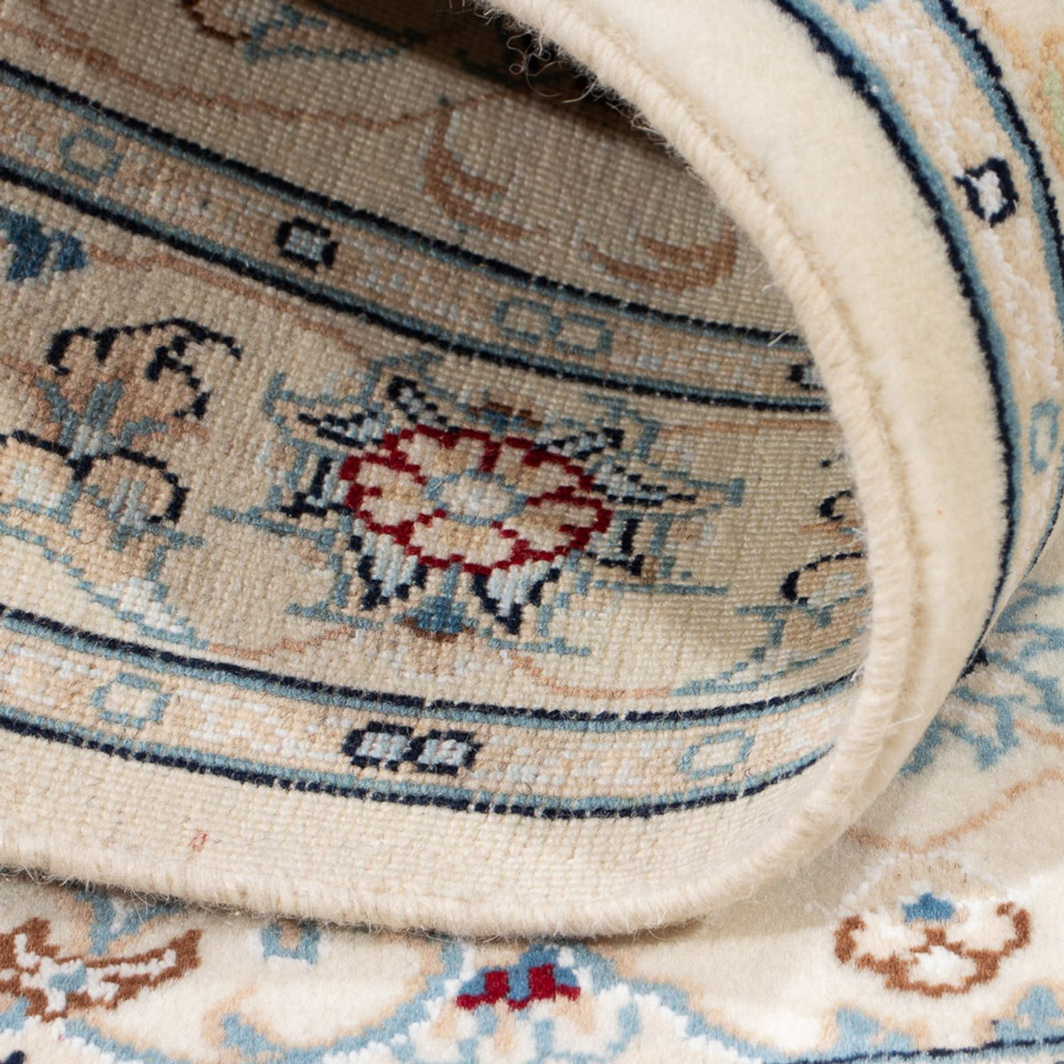 Dywan perski - Nain - Premium - 118 x 80 cm - kremowy