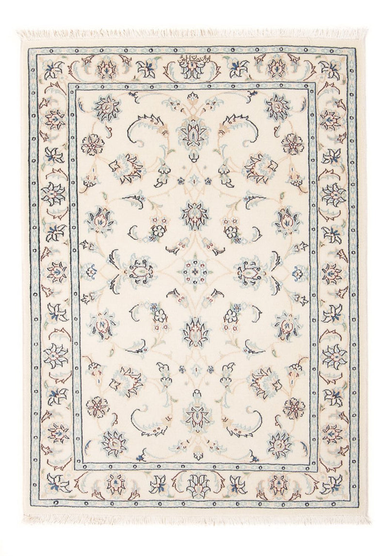 Dywan perski - Nain - Premium - 120 x 81 cm - kremowy