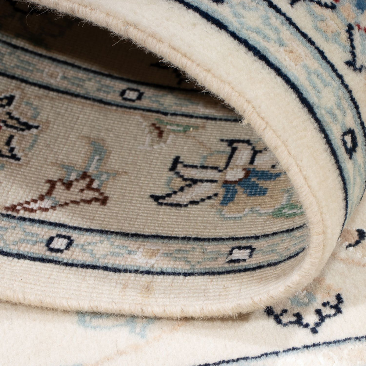 Dywan perski - Nain - Premium - 120 x 81 cm - kremowy