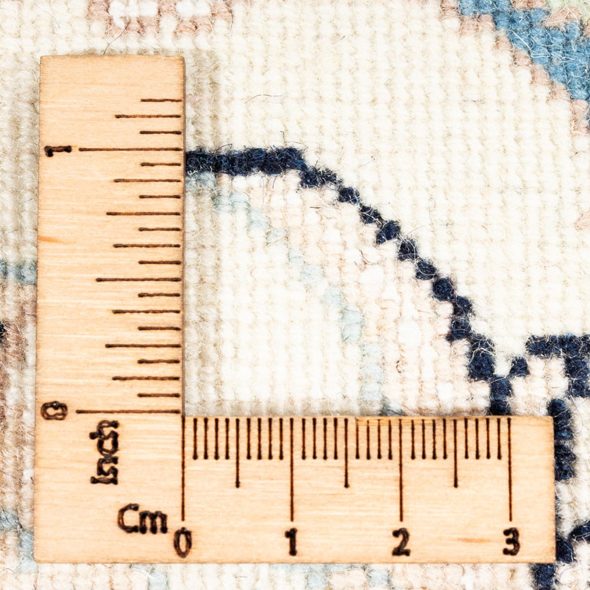 Dywan perski - Nain - Premium - 182 x 121 cm - ciemnoniebieski