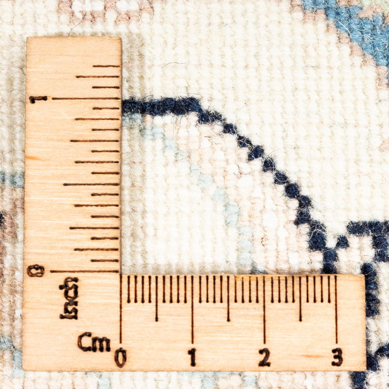 Dywan perski - Nain - Premium - 182 x 121 cm - ciemnoniebieski