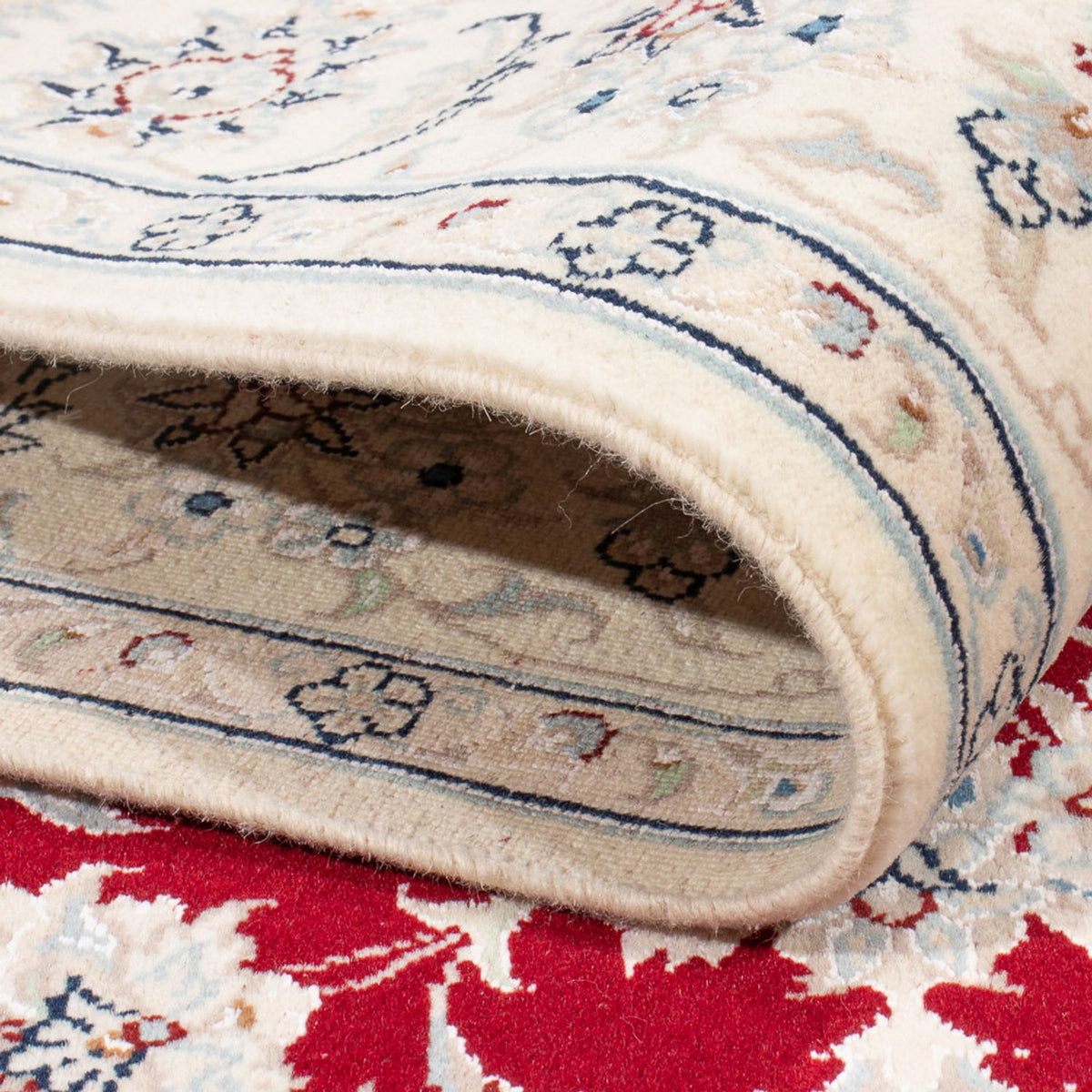 Perserteppich - Nain - Royal - 177 x 120 cm - rot