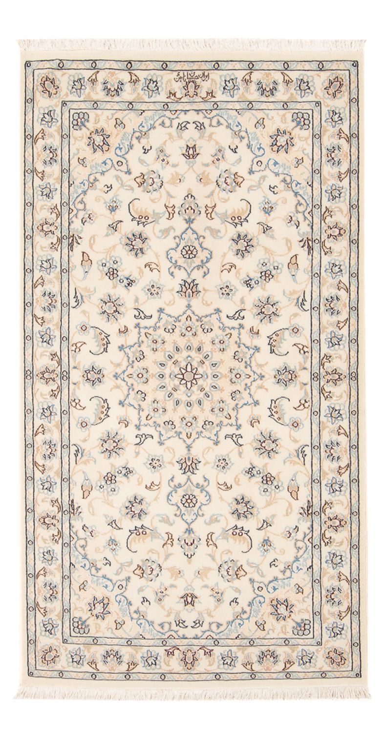 Perserteppich - Nain - Premium - 135 x 74 cm - creme