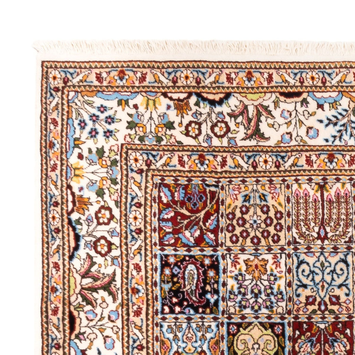 Dywan perski - Klasyczny - 195 x 147 cm - wielokolorowy