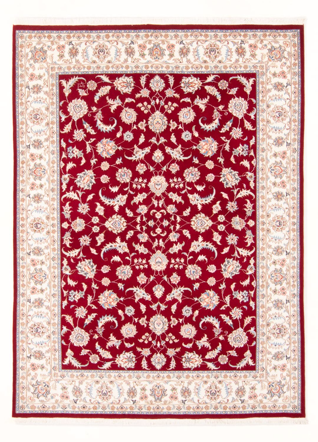 Perserteppich - Täbriz - Royal - 206 x 147 cm - rot