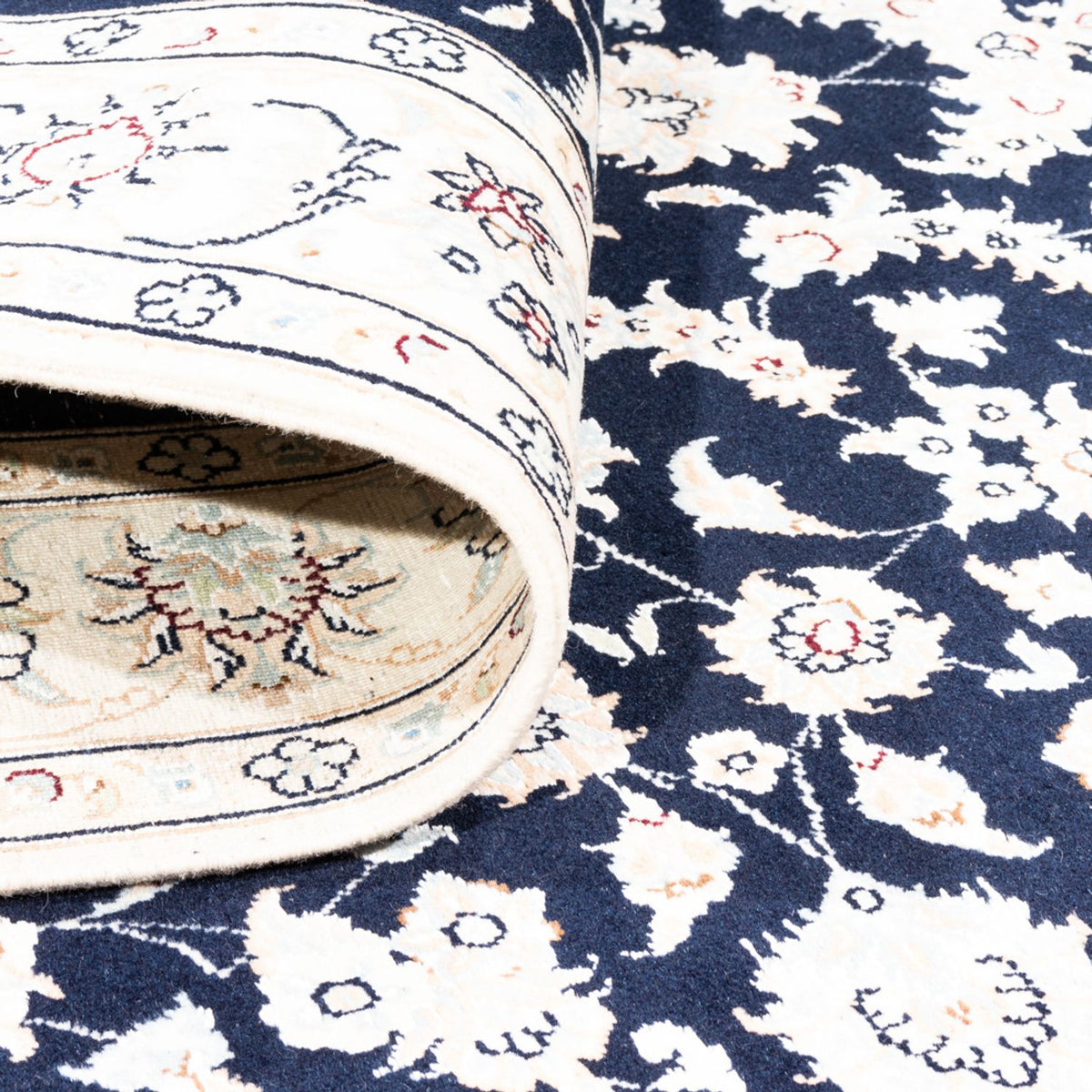 Dywan perski - Nain - Premium - 171 x 120 cm - ciemna czerwień