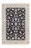 Dywan perski - Nain - Premium - 154 x 107 cm - ciemnoniebieski