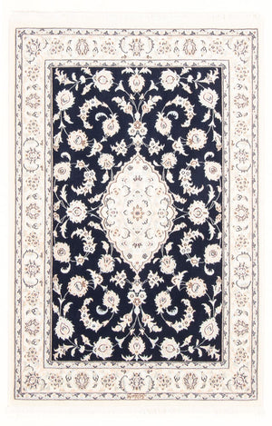 Perserteppich - Nain - Royal - 155 x 105 cm - dunkelblau