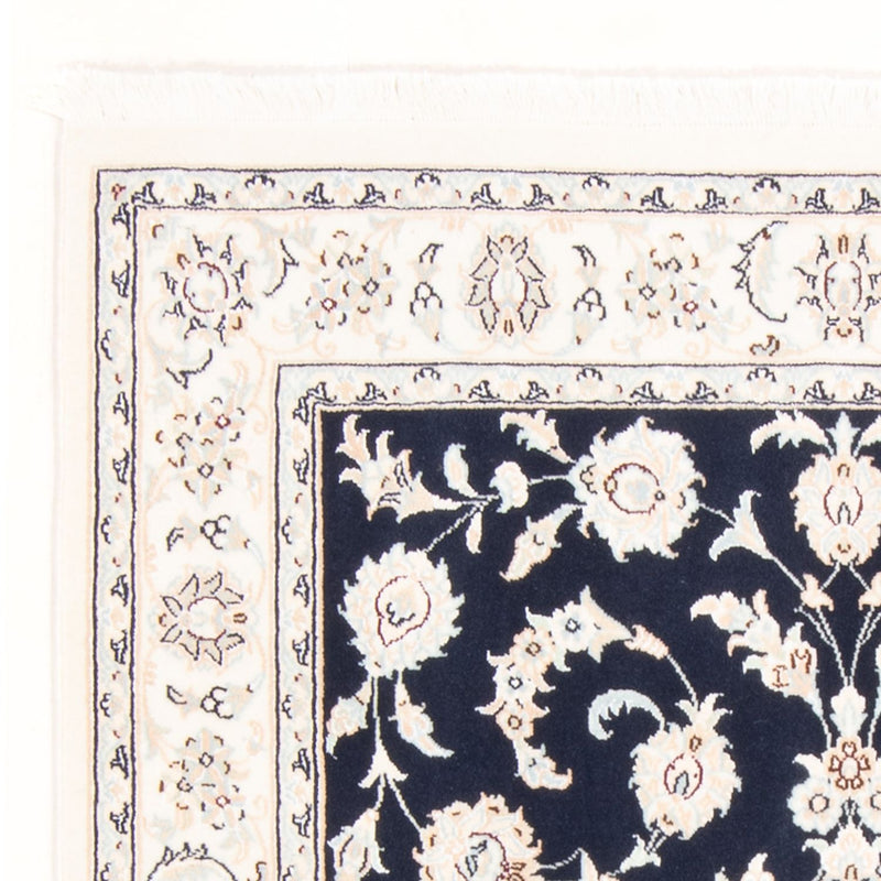 Perserteppich - Nain - Royal - 155 x 105 cm - dunkelblau