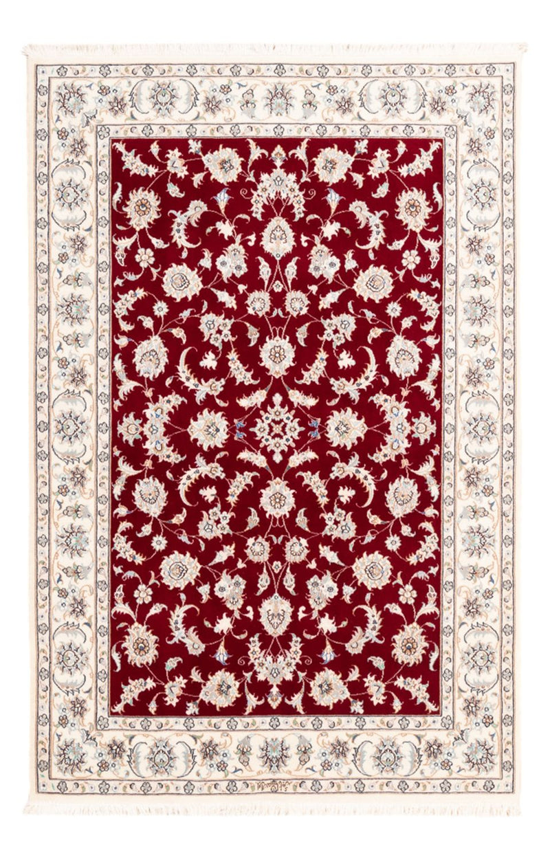 Dywan perski - Nain - Premium - 176 x 120 cm - czerwony