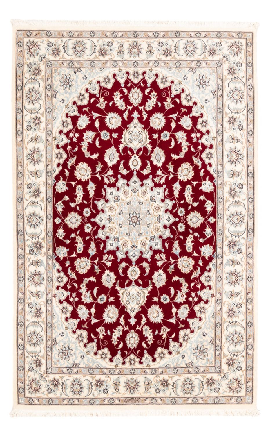 Dywan perski - Nain - Premium - 173 x 117 cm - czerwony