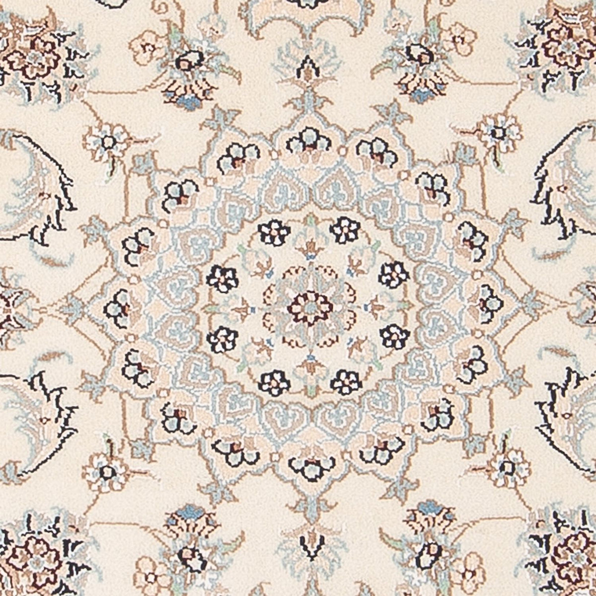 Dywan perski - Nain - Premium - 117 x 80 cm - kremowy