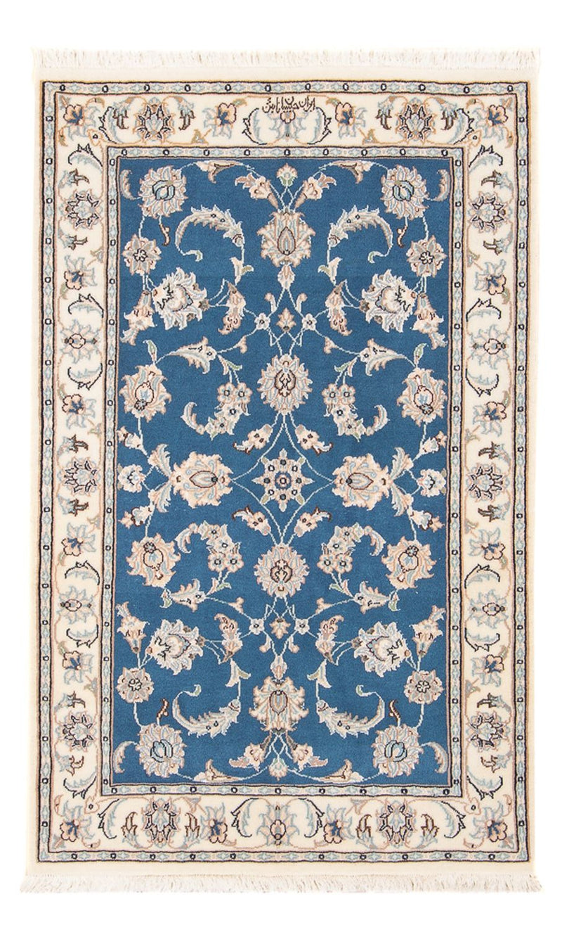 Perserteppich - Nain - Premium - 120 x 77 cm - hellblau