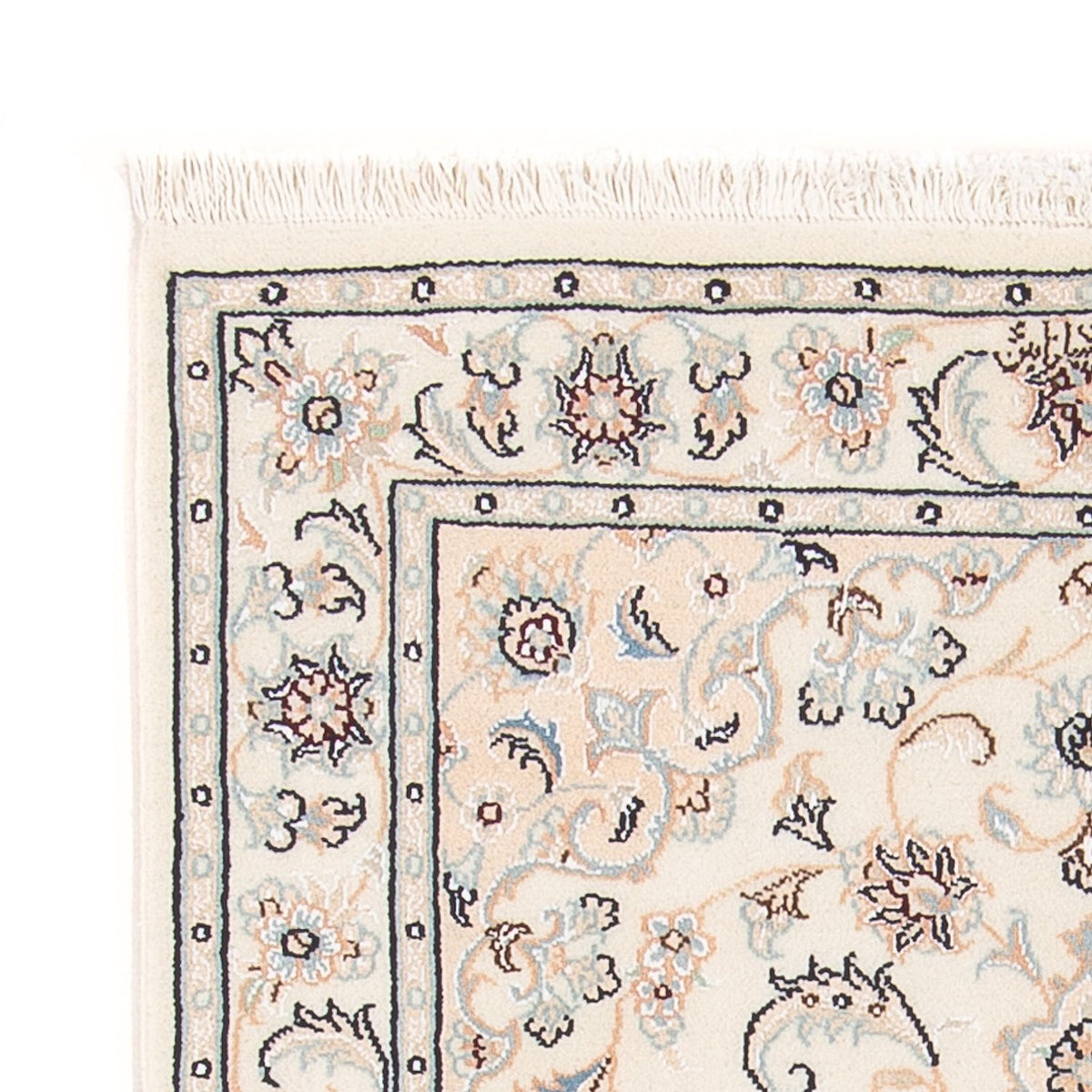 Dywan perski - Nain - Premium - 119 x 80 cm - kremowy