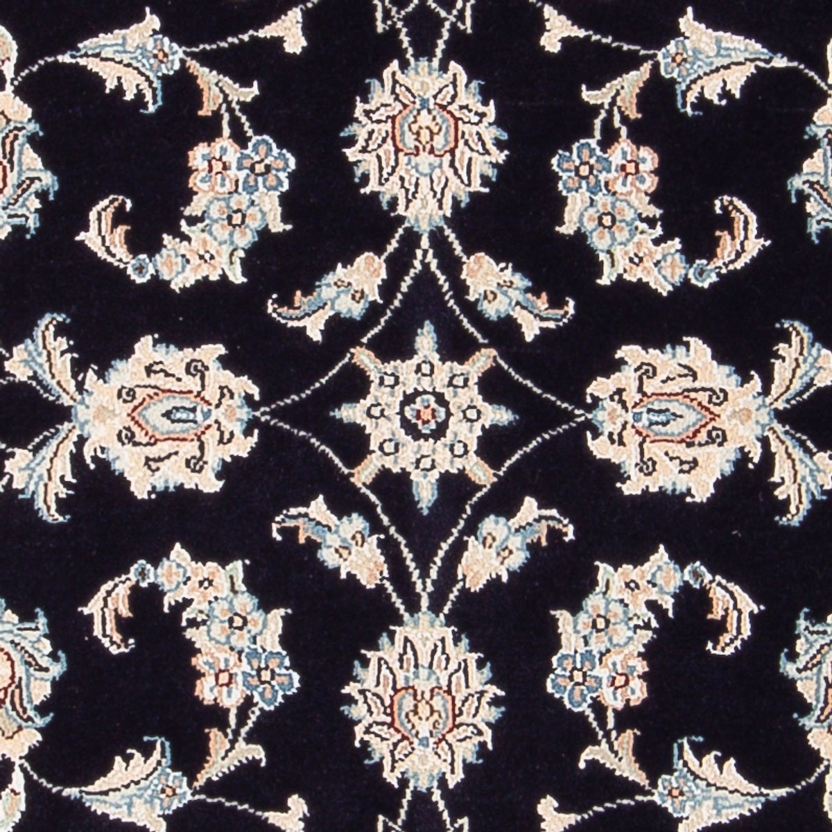 Perserteppich - Nain - Premium - 125 x 80 cm - dunkelblau