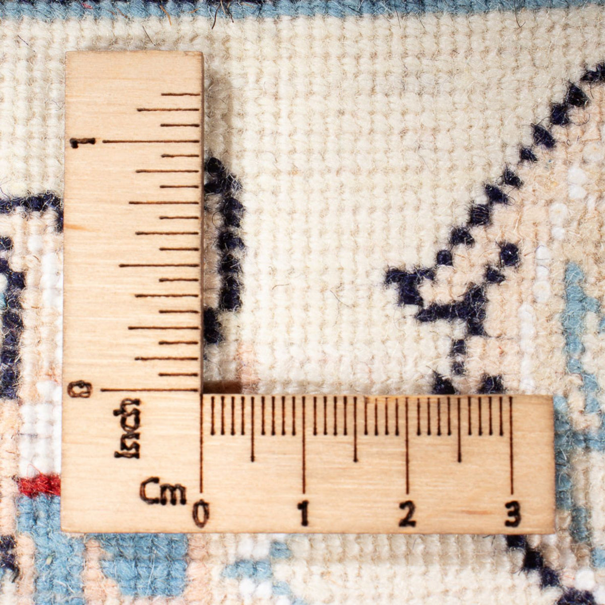 Perserteppich - Nain - Premium - 125 x 80 cm - dunkelblau