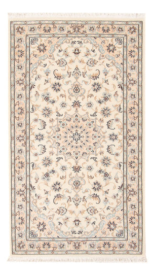 Perserteppich - Nain - Premium - 134 x 76 cm - creme