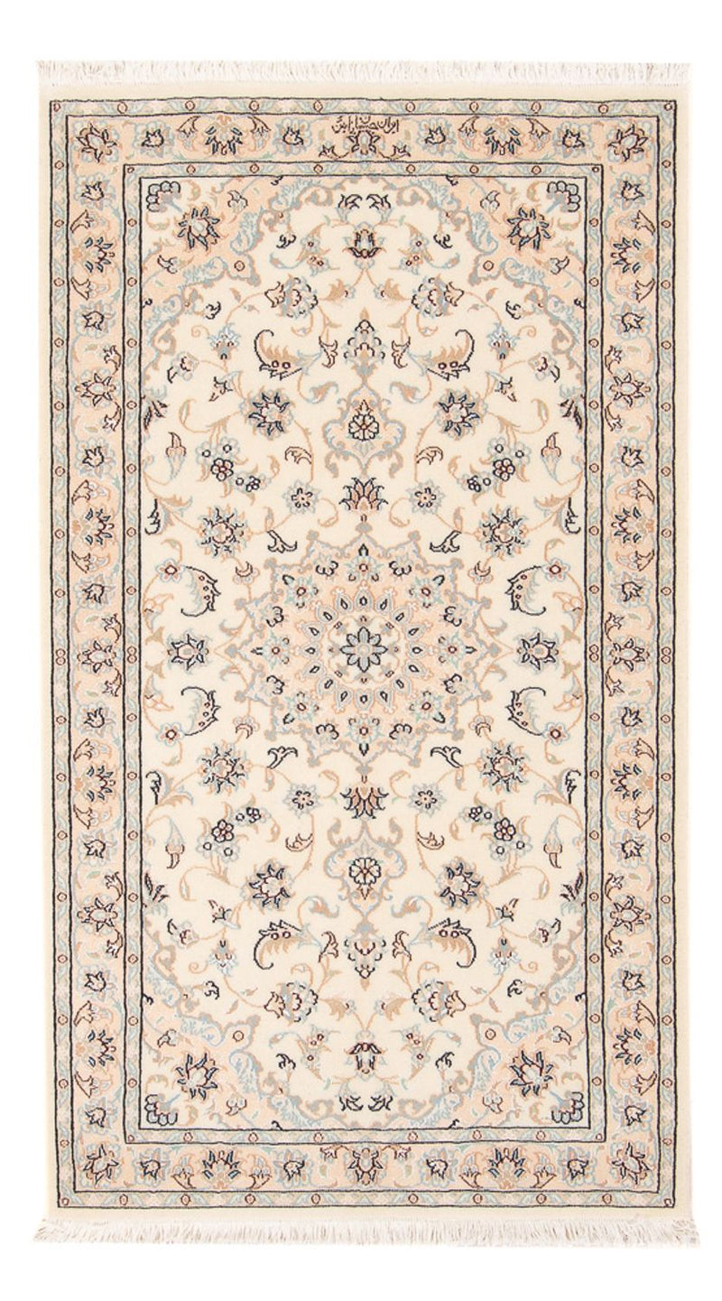 Perserteppich - Nain - Premium - 134 x 76 cm - creme