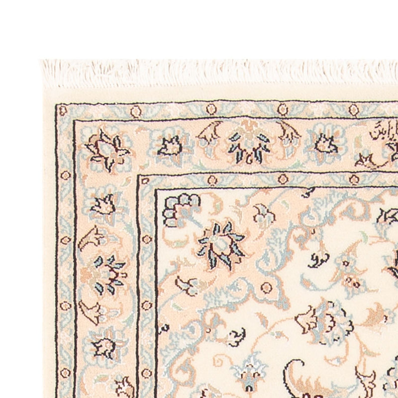 Perserteppich - Nain - Premium - 134 x 76 cm - creme