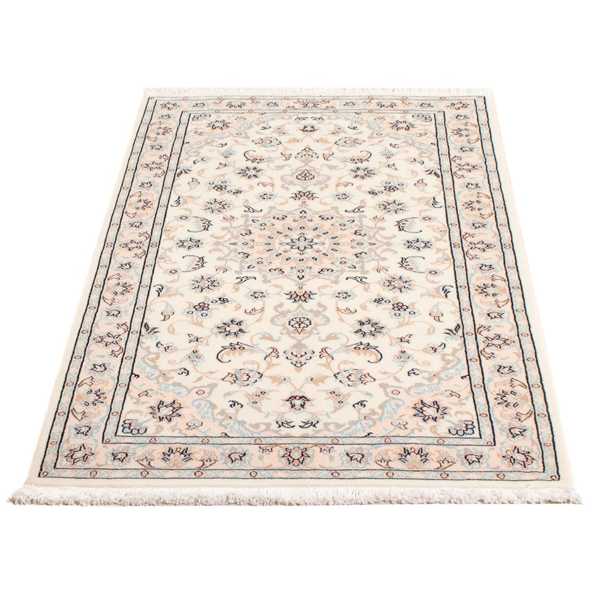 Perserteppich - Nain - Premium - 134 x 76 cm - creme