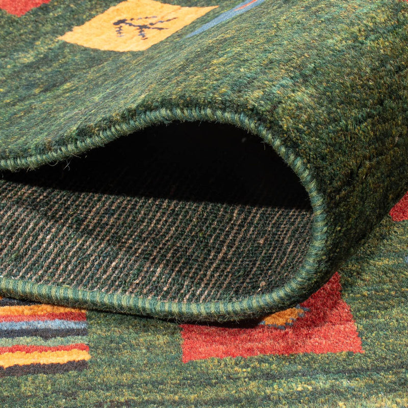 Gabbeh Teppich - Perser - 234 x 164 cm - mehrfarbig