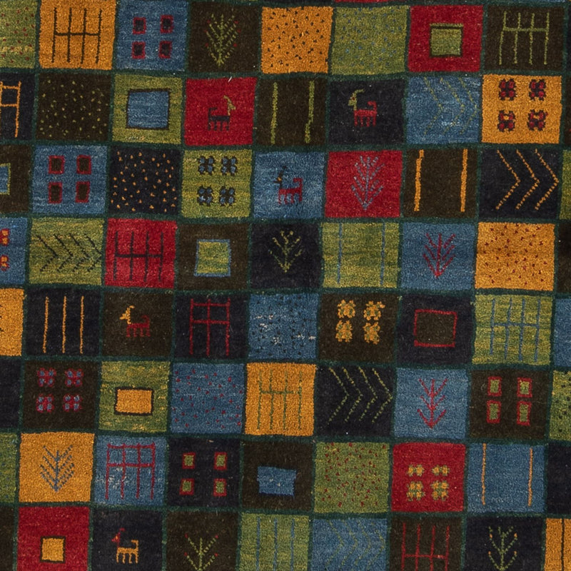 Gabbeh Teppich - Perser - 234 x 174 cm - mehrfarbig