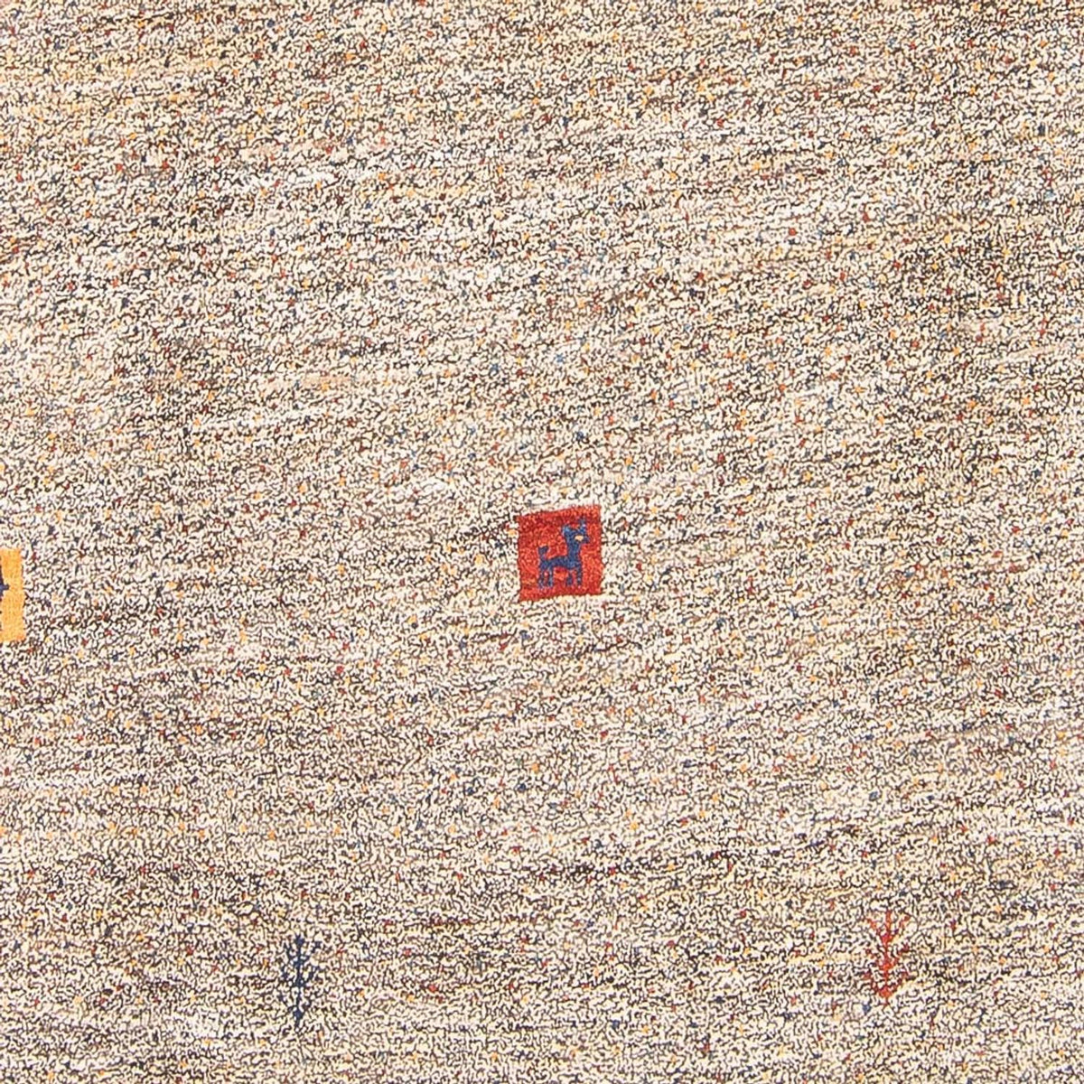 Gabbeh Teppich - Perser - 243 x 178 cm - natur