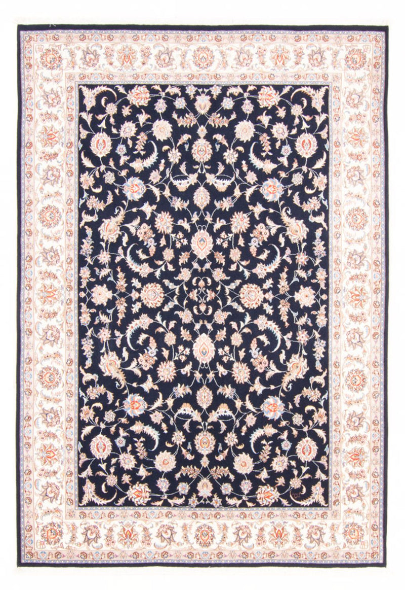Perserteppich - Täbriz - Royal - 245 x 170 cm - dunkelblau