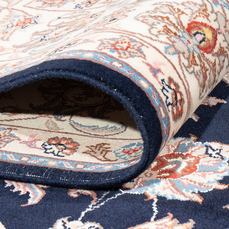 Perserteppich - Täbriz - Royal - 241 x 168 cm - dunkelblau