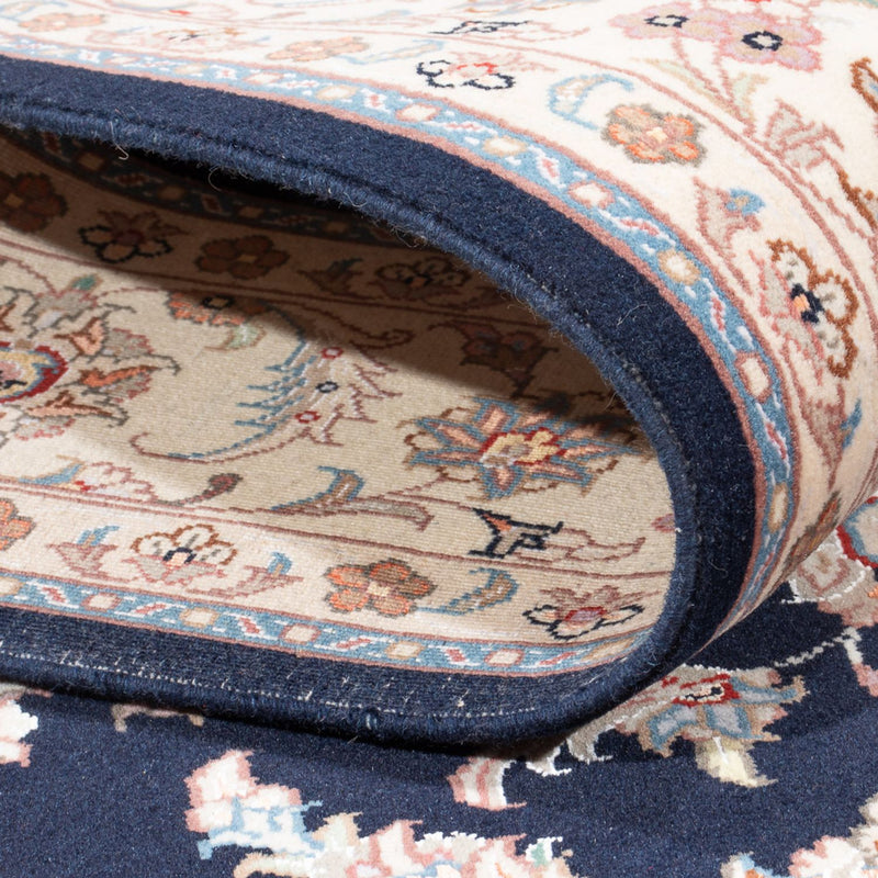 Perserteppich - Täbriz - Royal - 201 x 150 cm - dunkelblau