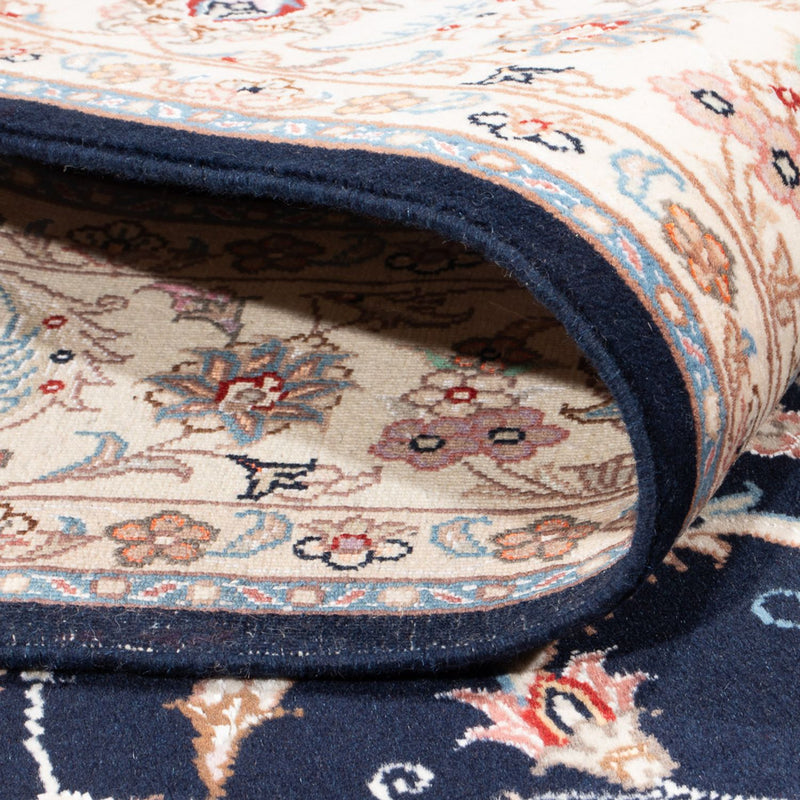 Perserteppich - Täbriz - Royal - 200 x 149 cm - dunkelblau