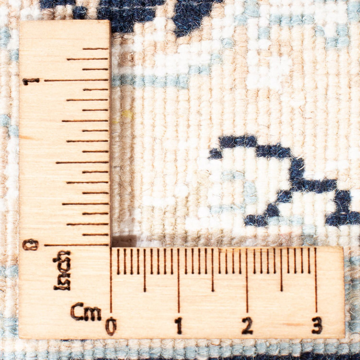 Dywan perski - Nain - Premium - 120 x 81 cm - ciemnoniebieski