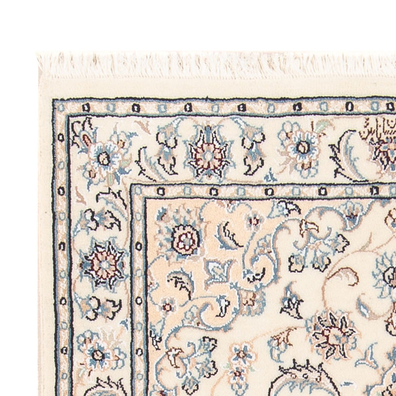 Dywan perski - Nain - Premium - 121 x 82 cm - kremowy