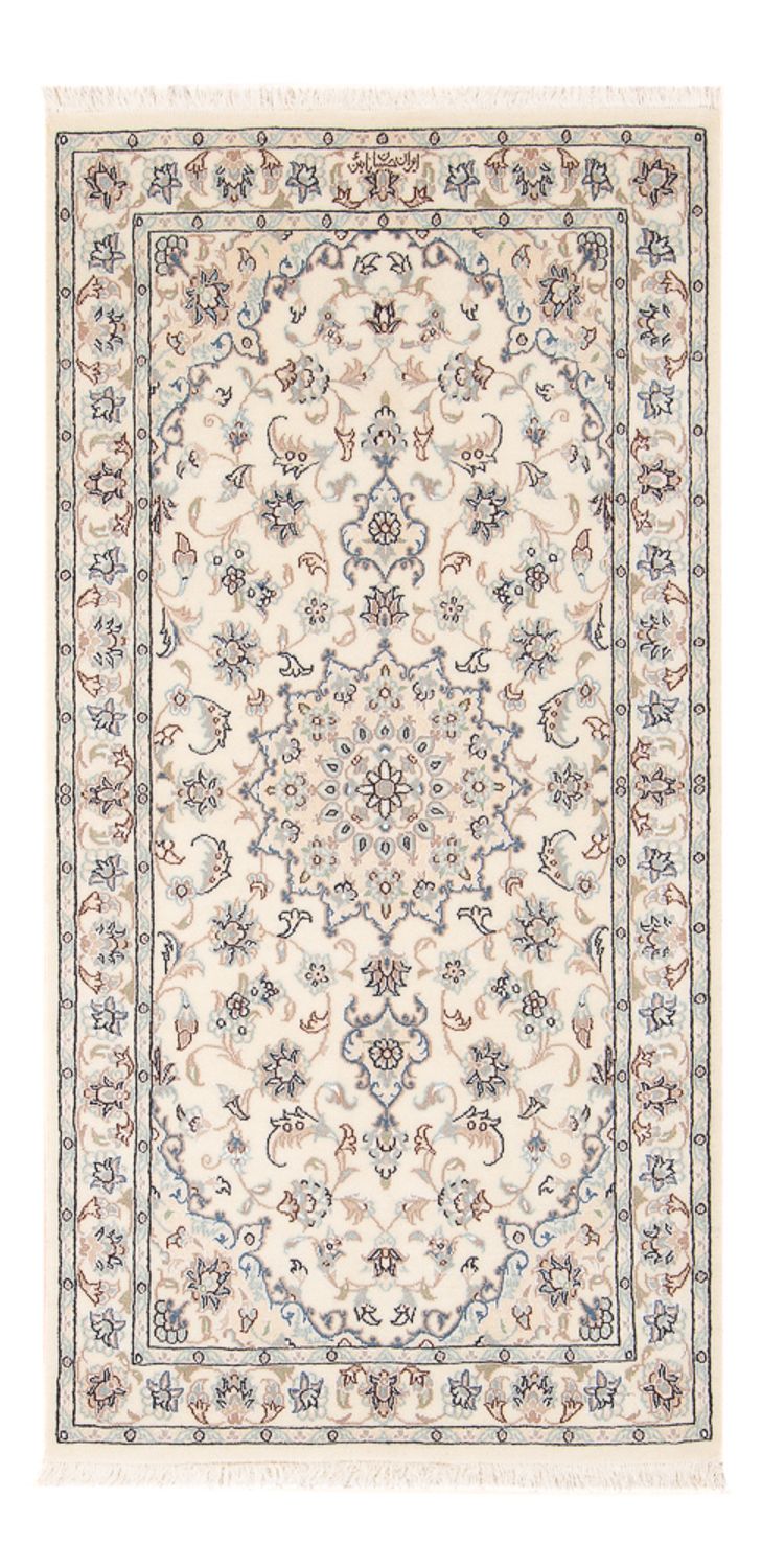 Perserteppich - Nain - Premium - 145 x 73 cm - creme