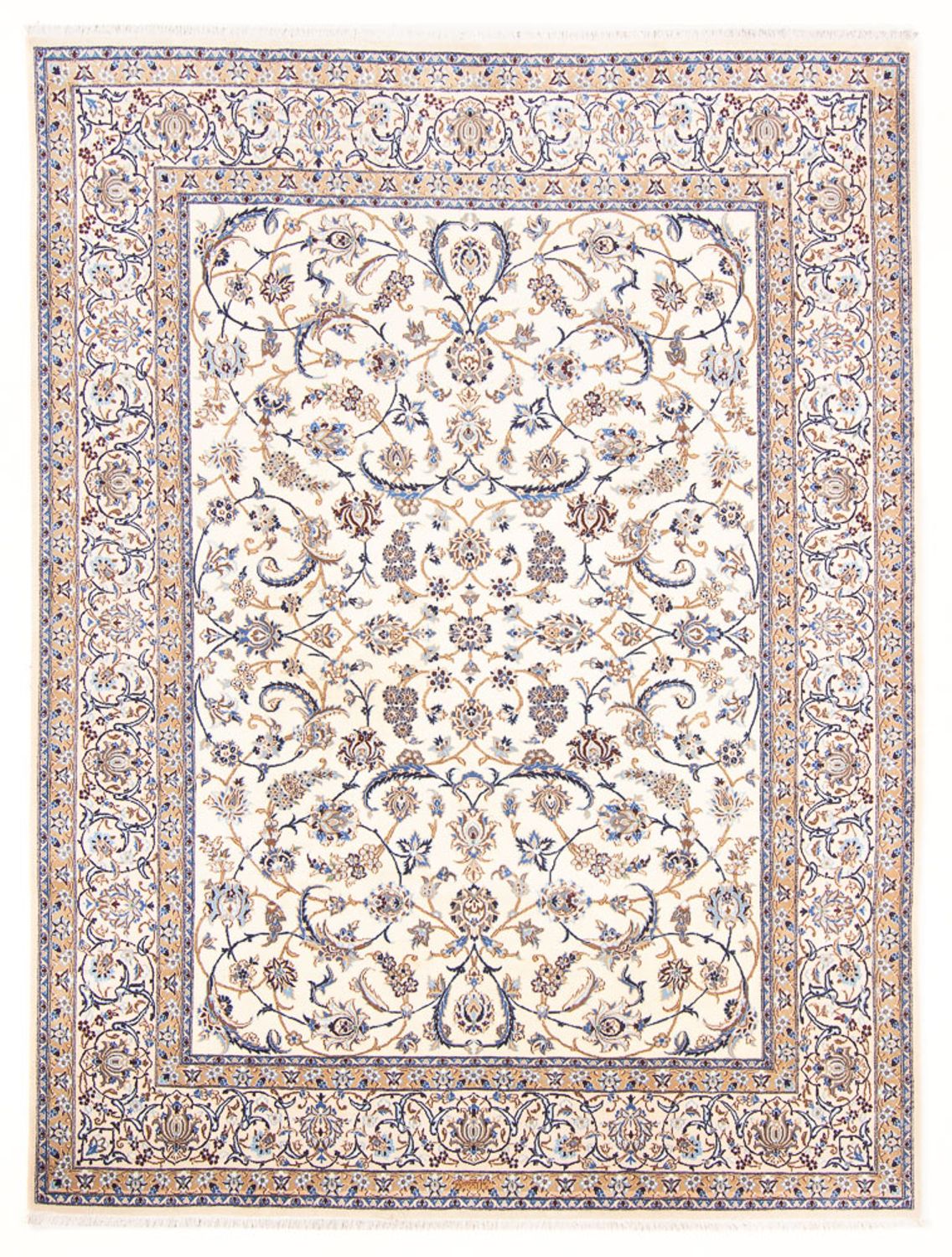 Perserteppich - Nain - Royal - 278 x 200 cm - creme