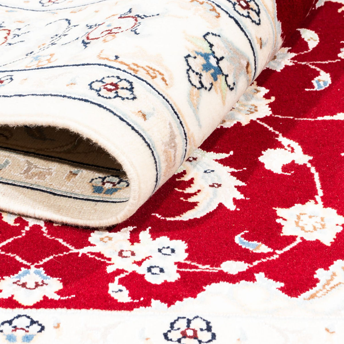 Dywan perski - Nain - Premium - 174 x 120 cm - czerwony